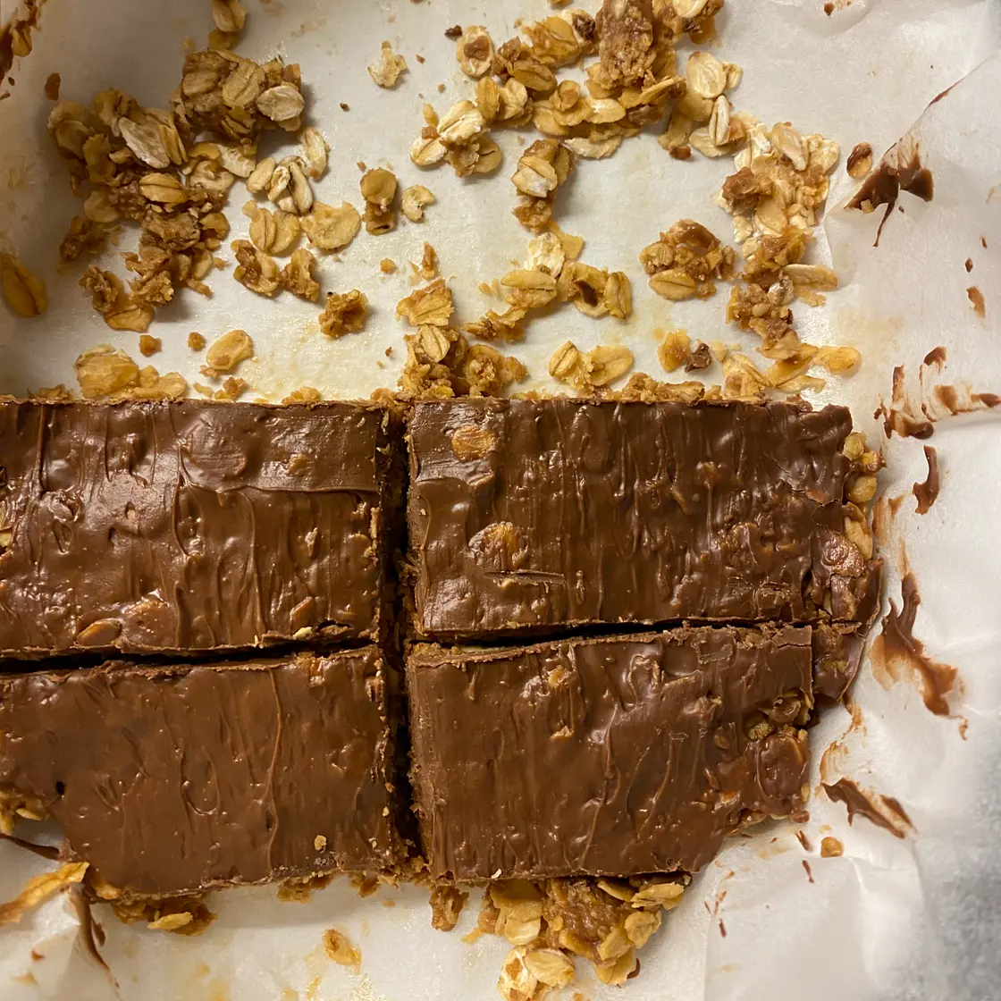 No Bake Peanut Butter Oatmeal Bars