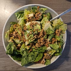 Made with Pork Mince instead as it was in the fridge.