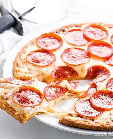 Fathead Pizza Crust Recipe (Low Carb Keto Pizza) - 4 Ingredients