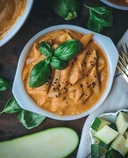 Creamy Zucchini Pasta
