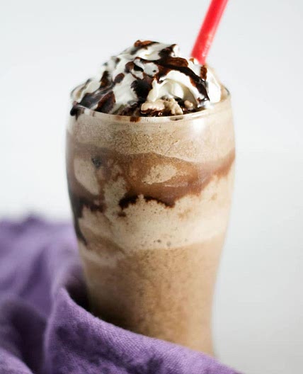 Chocolate Peanut Butter Banana Coffee Smoothie