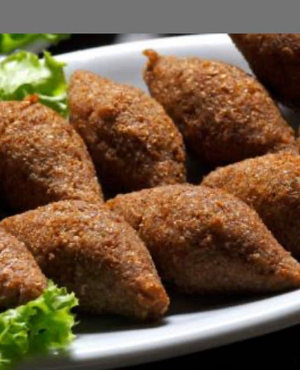Stuffed Fried Kibbeh / كبة مقلية 