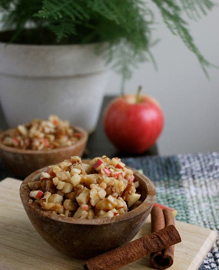 Caramelized Apple & Walnut Confection
