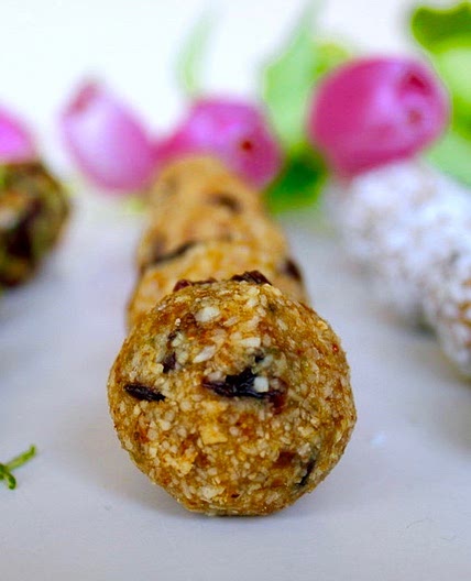 Cranberry Lime Bliss Balls