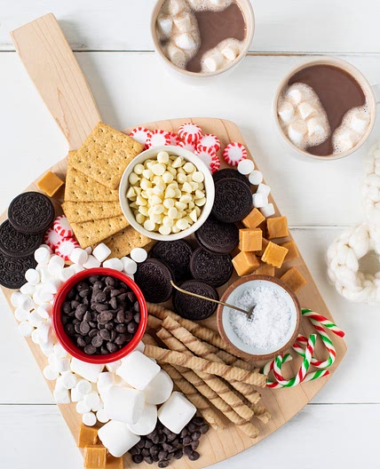 Christmas Hot Chocolate Party Board