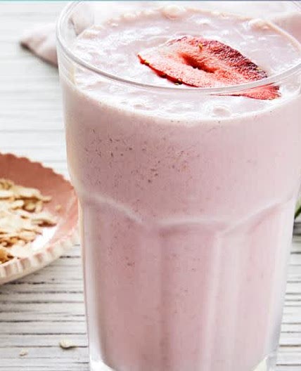 Strawberries & Cream Smoothie