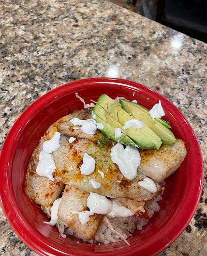 Fish Taco Bowl