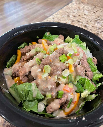 Korean Steak Salad