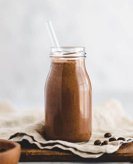 Morning Breakfast Mocha Green Drink 