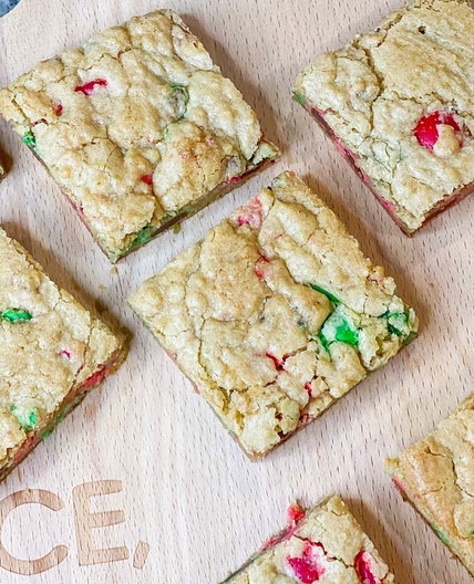 Christmas cookie bars 