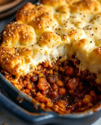 High-Protein Sloppy Joe Power Casserole