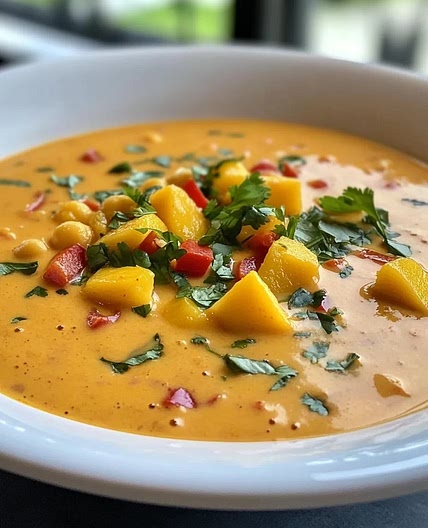 Simple Thai Mango Chickpea Curry (Ready in 30 Minutes!)
