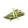 4 asparagus, tips only (see notes)