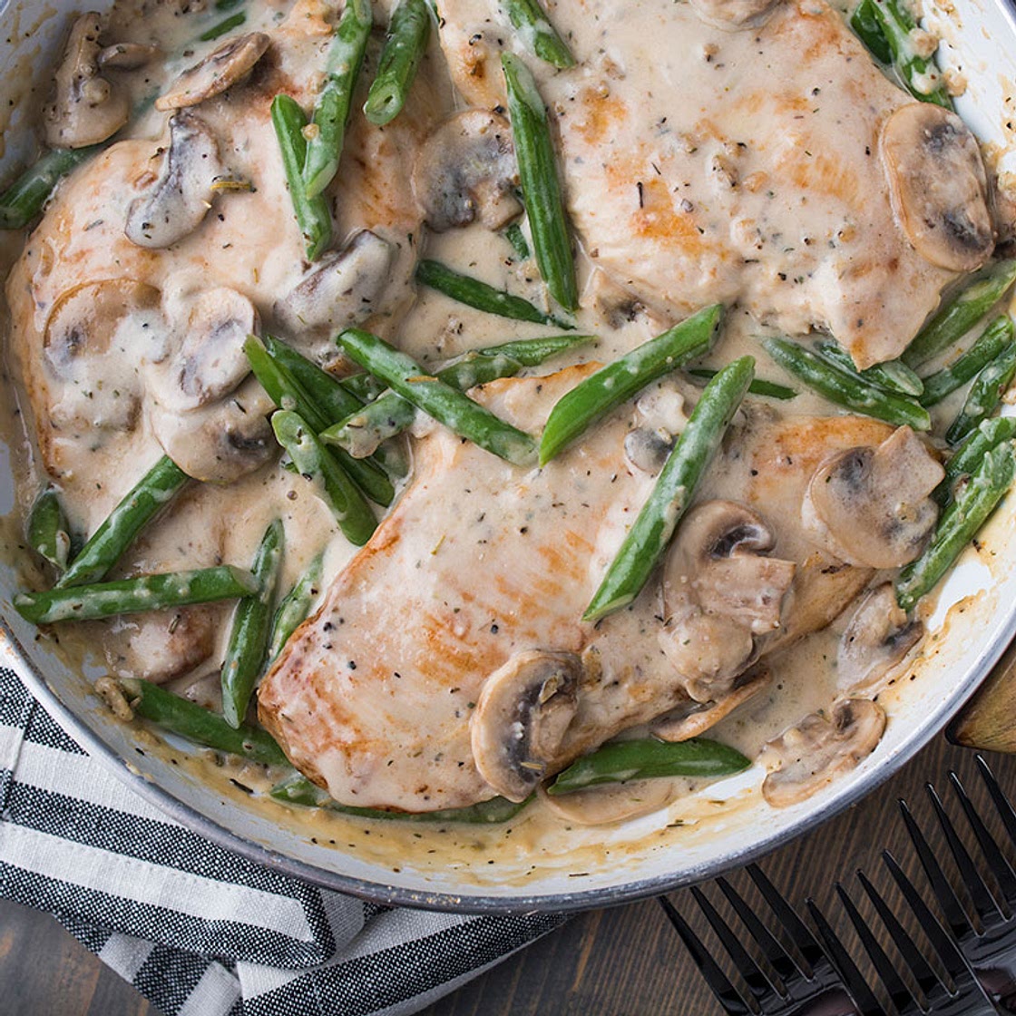 Creamy Chicken & Vegetables