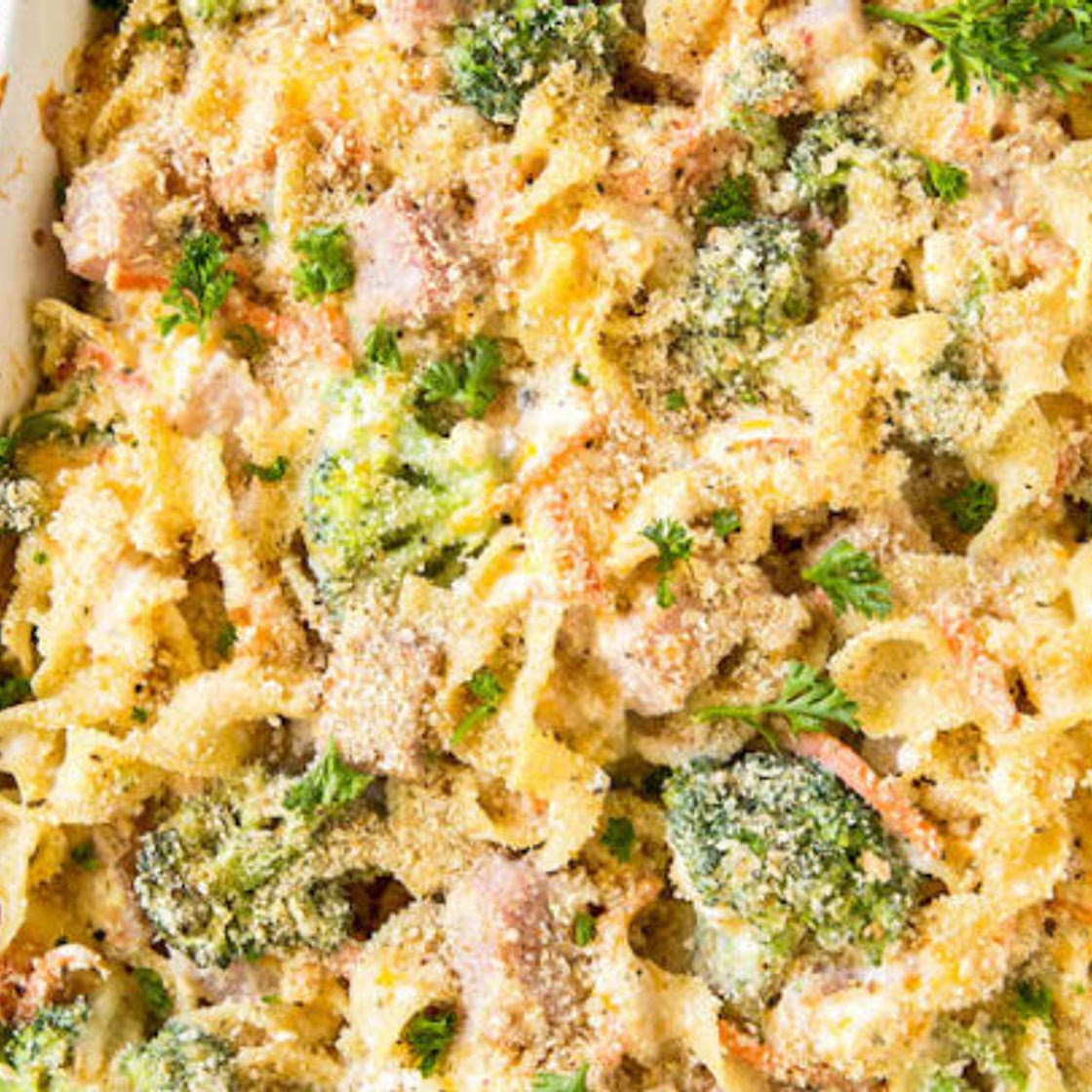 Creamy Ham Casserole Recipe