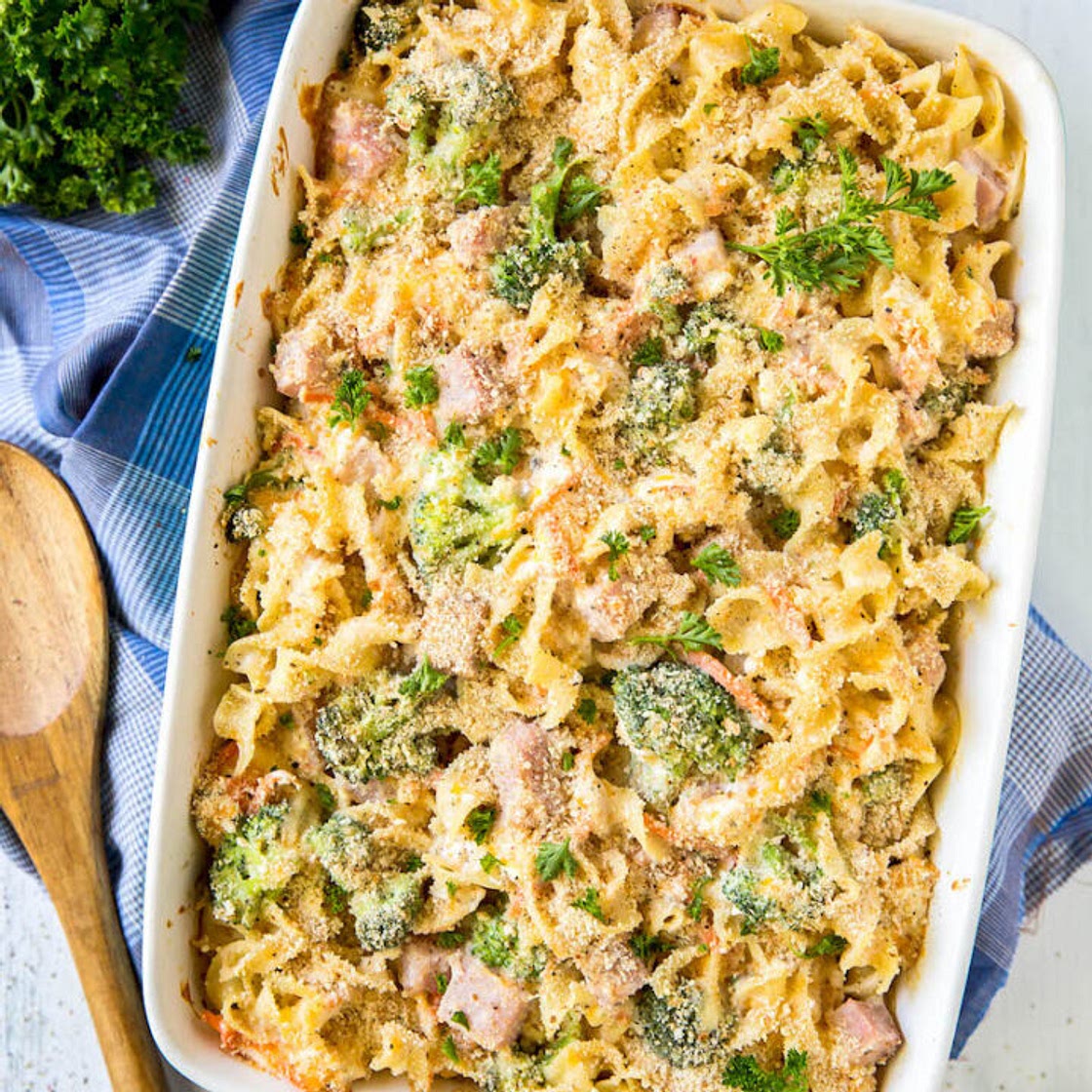 Creamy Ham Casserole Recipe
