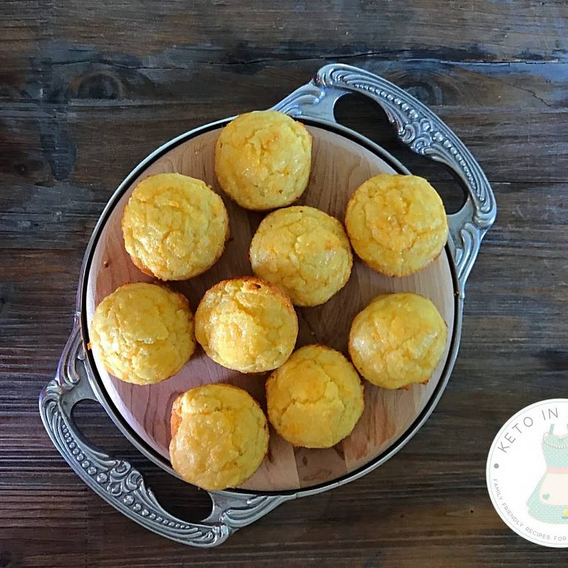 Keto Cornbread Muffins
