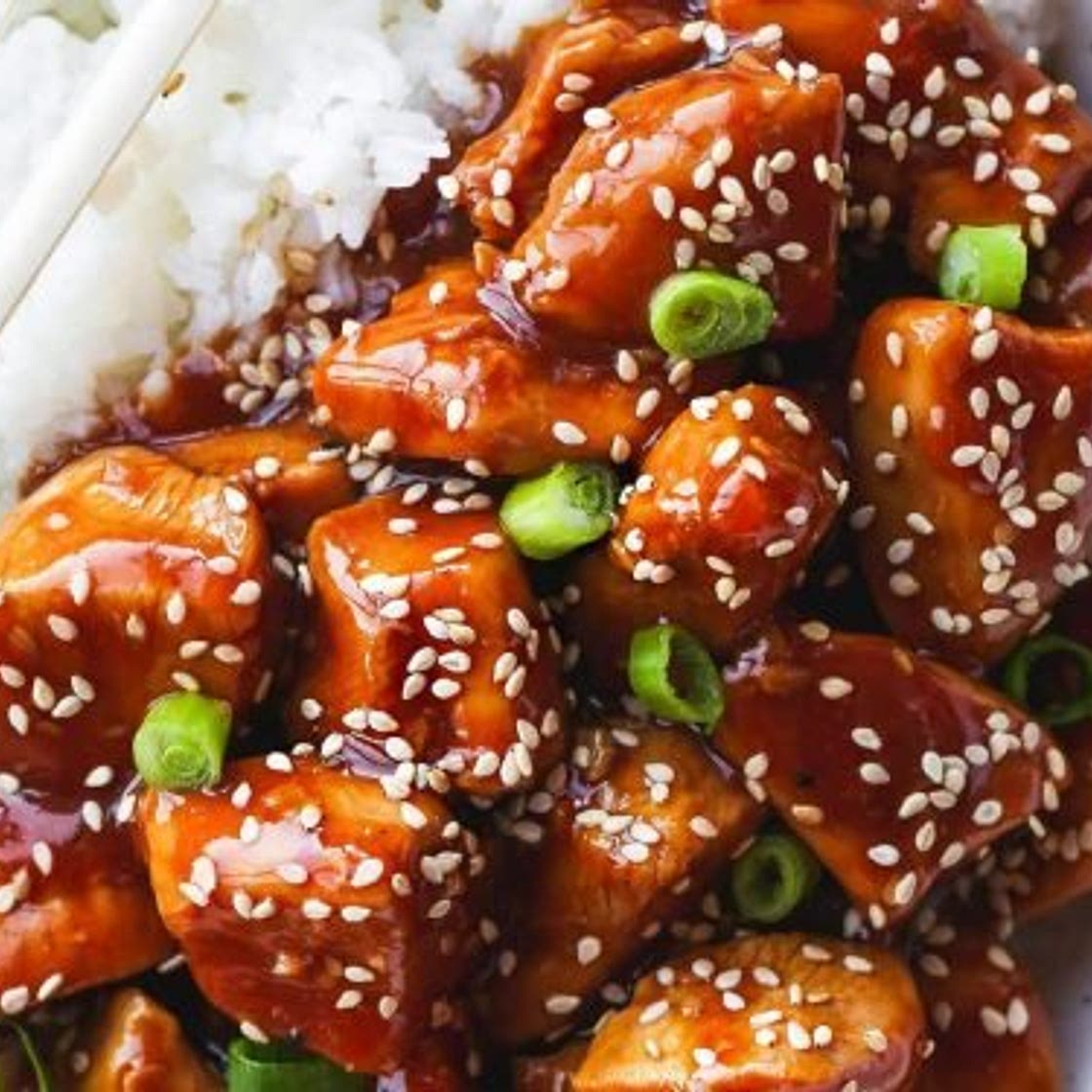 Instant Pot sesame chicken