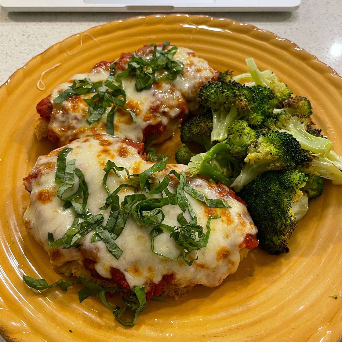 Sheet-Pan Chicken Parmesan