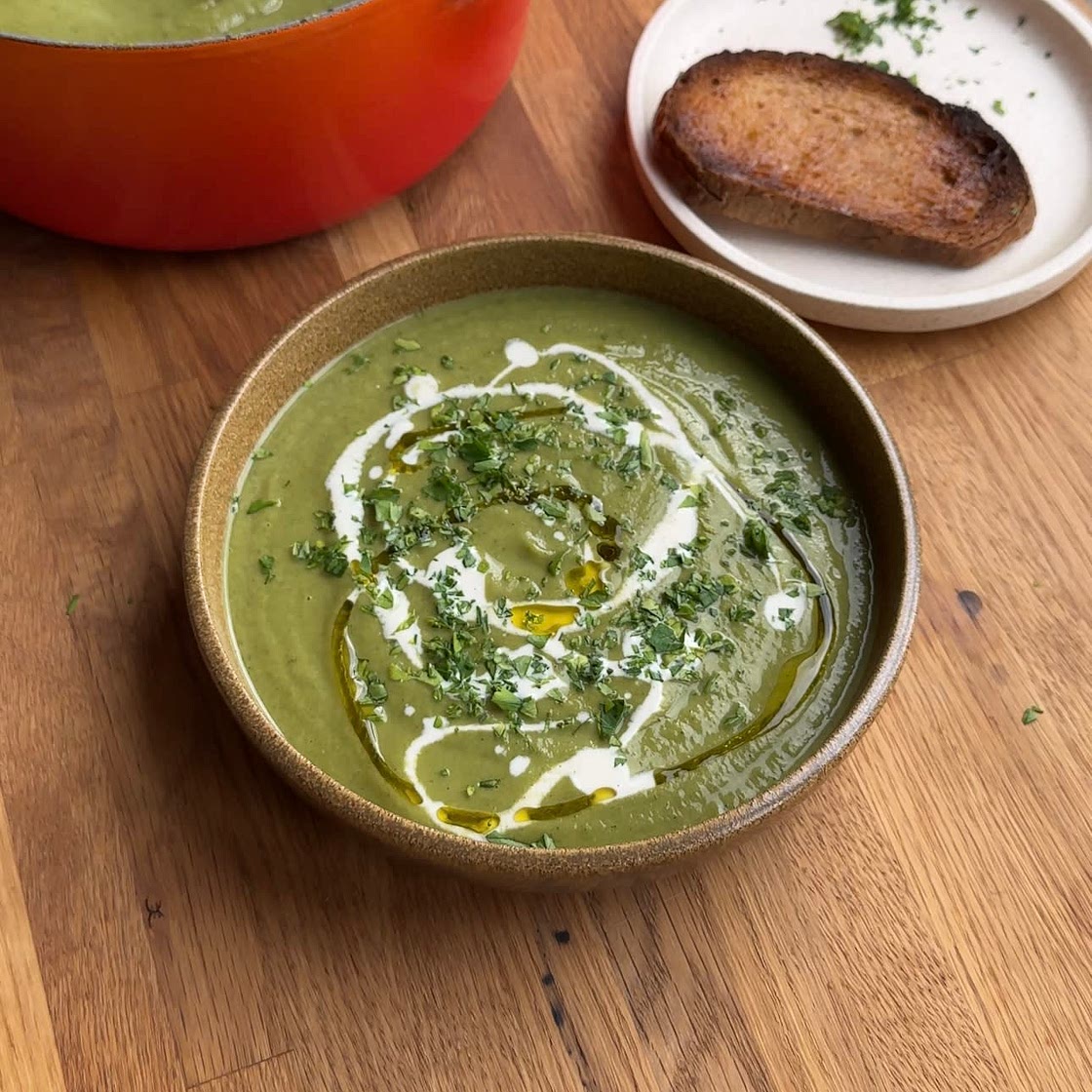 Super Green Goddess Soup