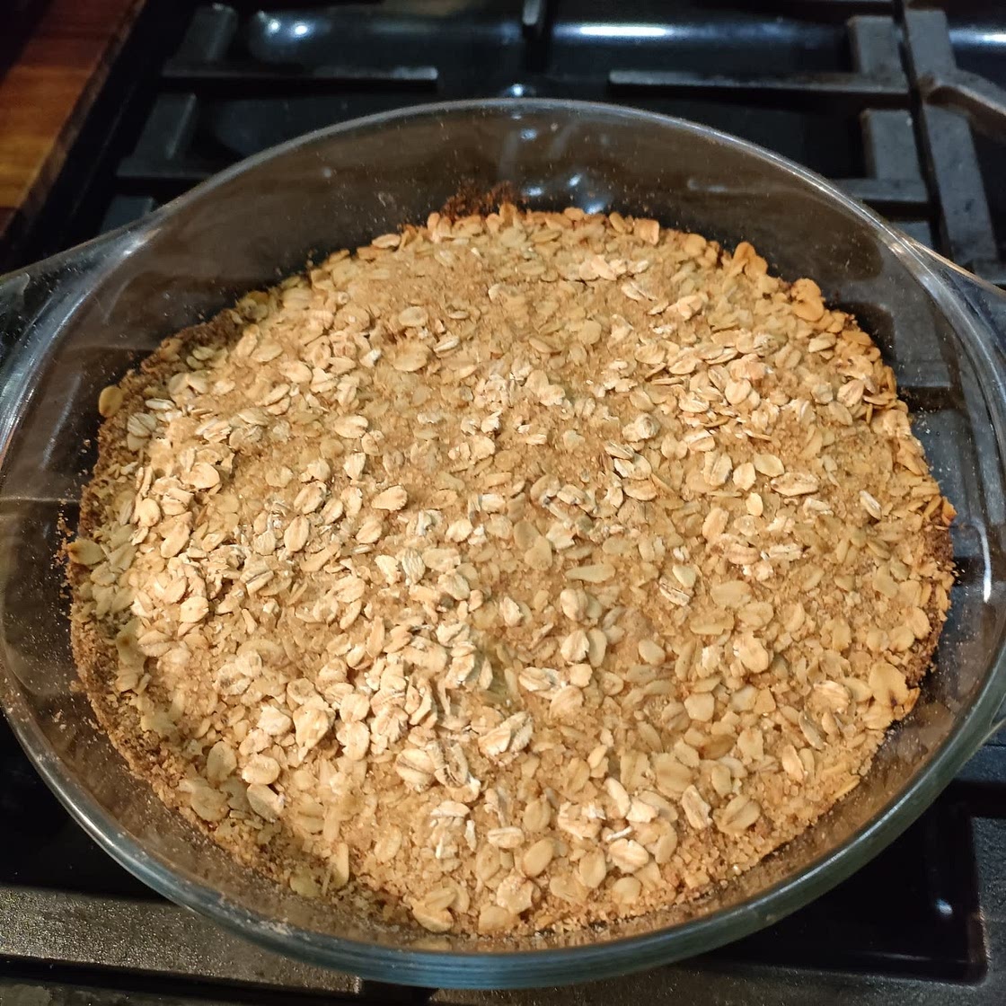 The best apple crumble