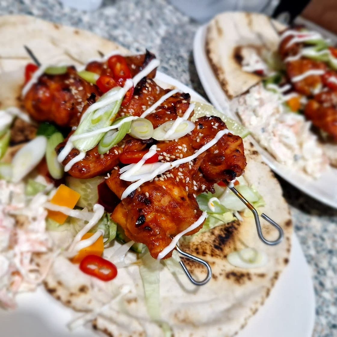 Korean chilli, sesame & honey chicken