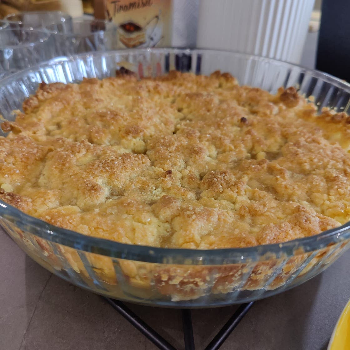 The best apple crumble