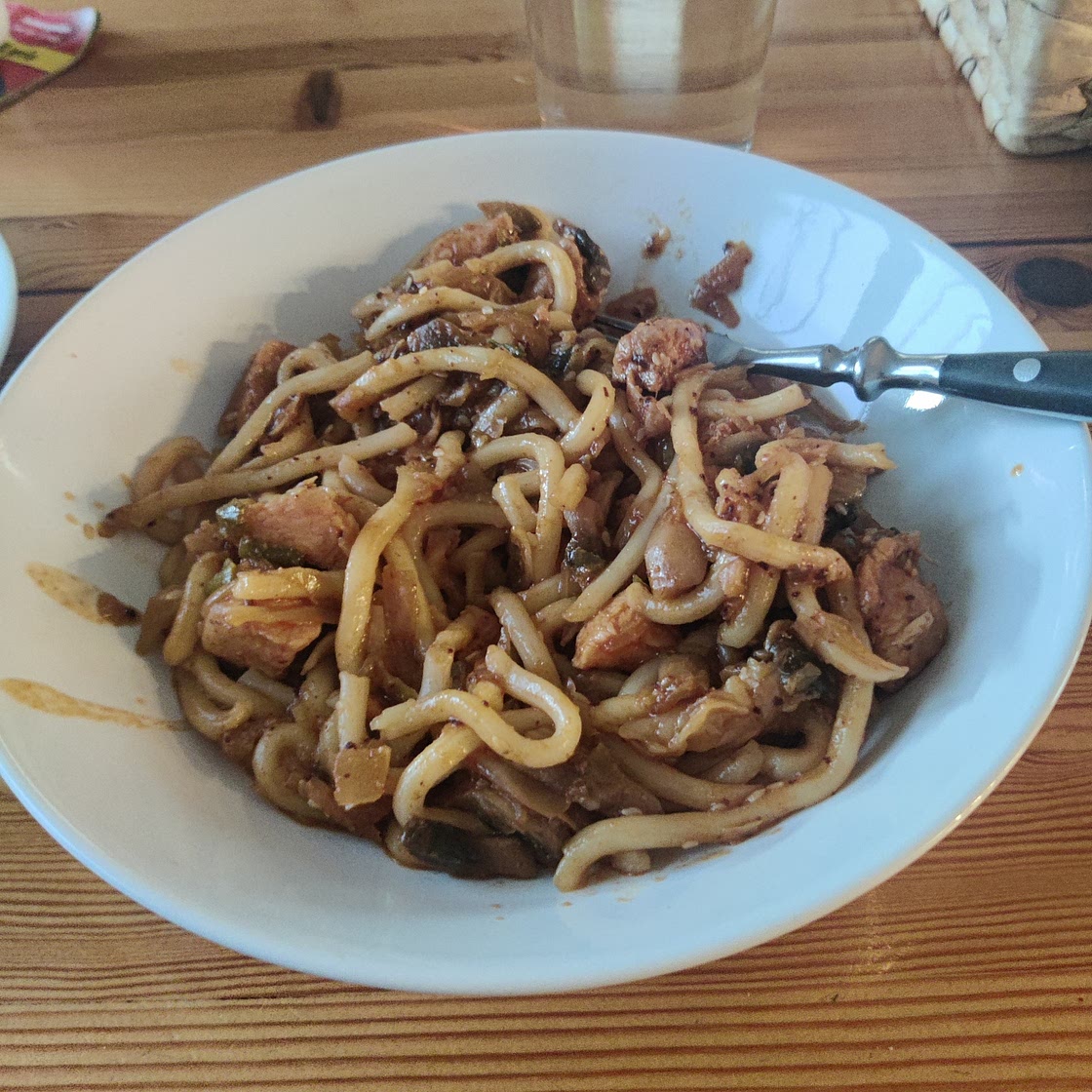 Korean-Style Spicy Noodles