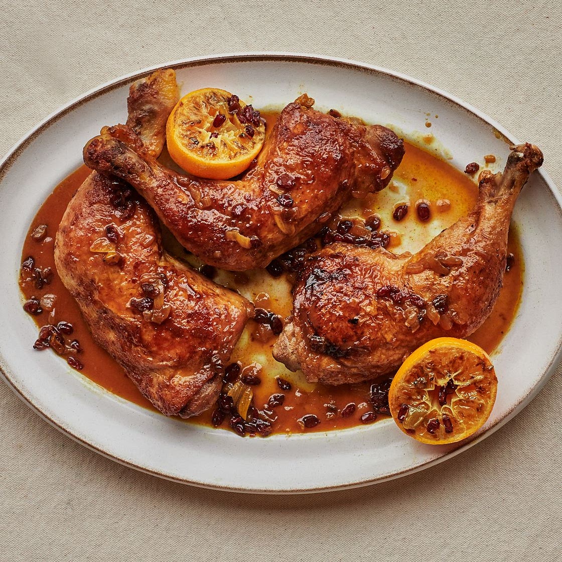 Vinegar Chicken With Barberries