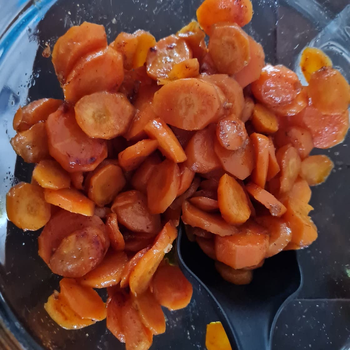 Roasted Honey Glazed Carrots